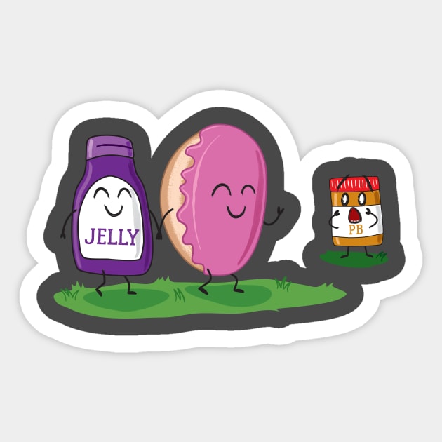 PB and... J? Sticker by Odd Goose